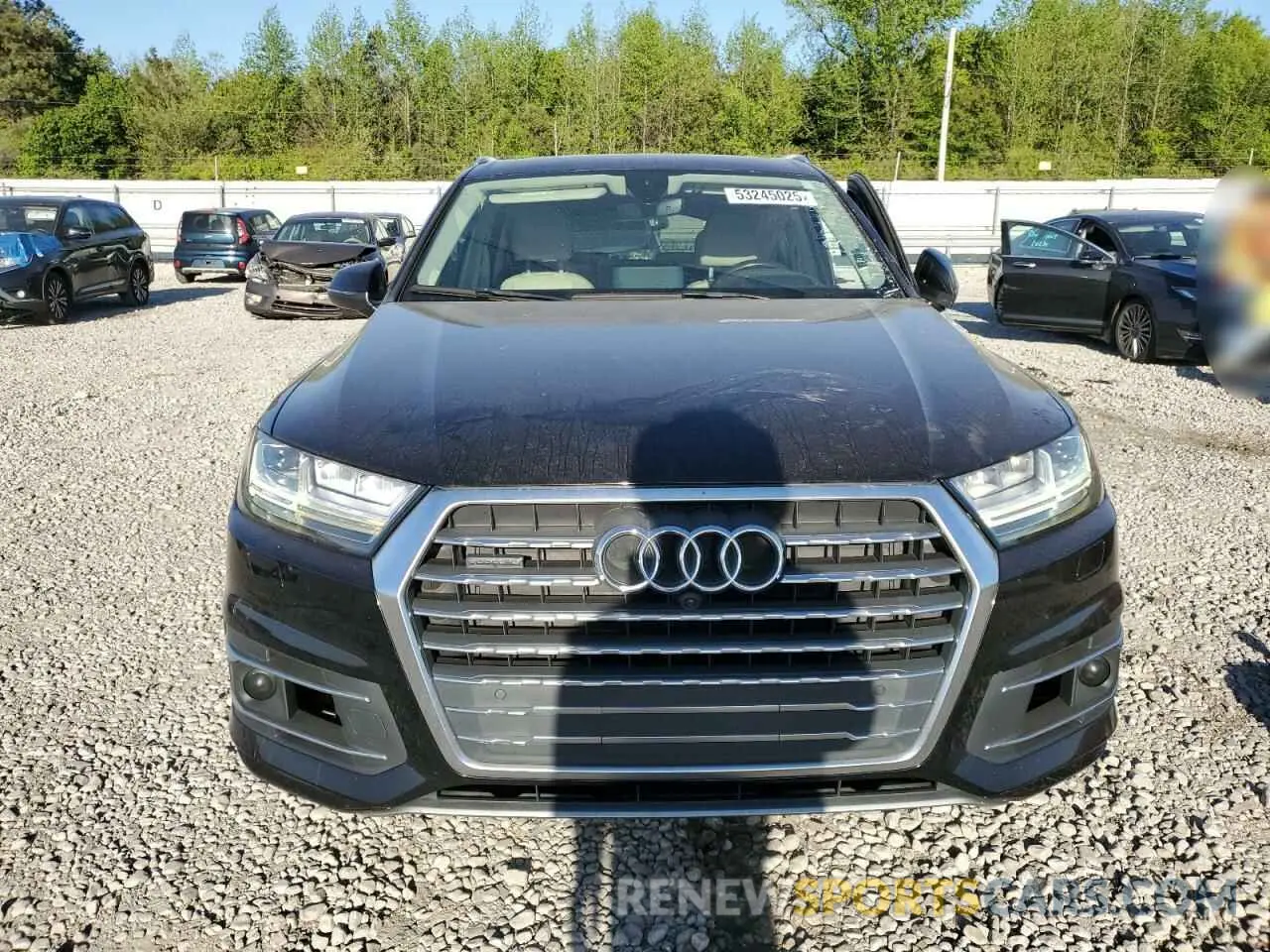 5 Photograph of a damaged car WA1VAAF74KD024417 AUDI Q7 2019