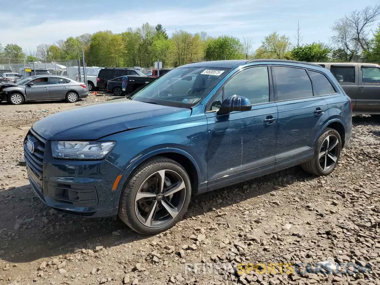 1 Фотография поврежденного автомобиля WA1VAAF74KD037247 AUDI Q7 2019
