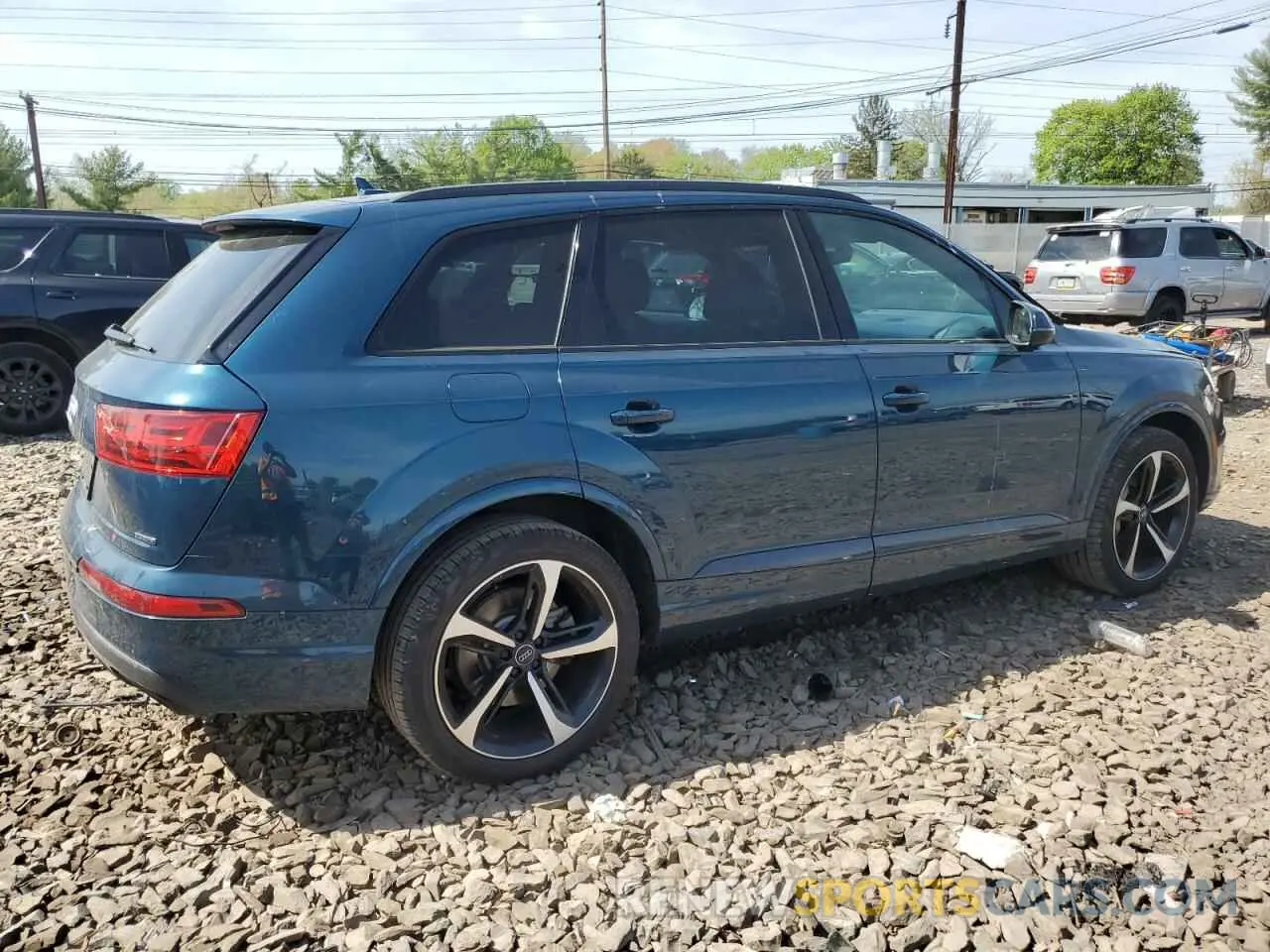 3 Фотография поврежденного автомобиля WA1VAAF74KD037247 AUDI Q7 2019