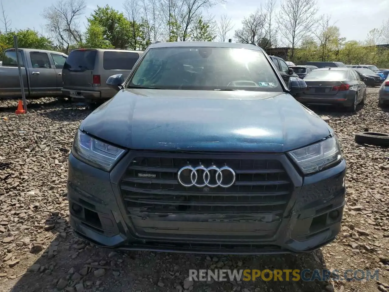 5 Фотография поврежденного автомобиля WA1VAAF74KD037247 AUDI Q7 2019