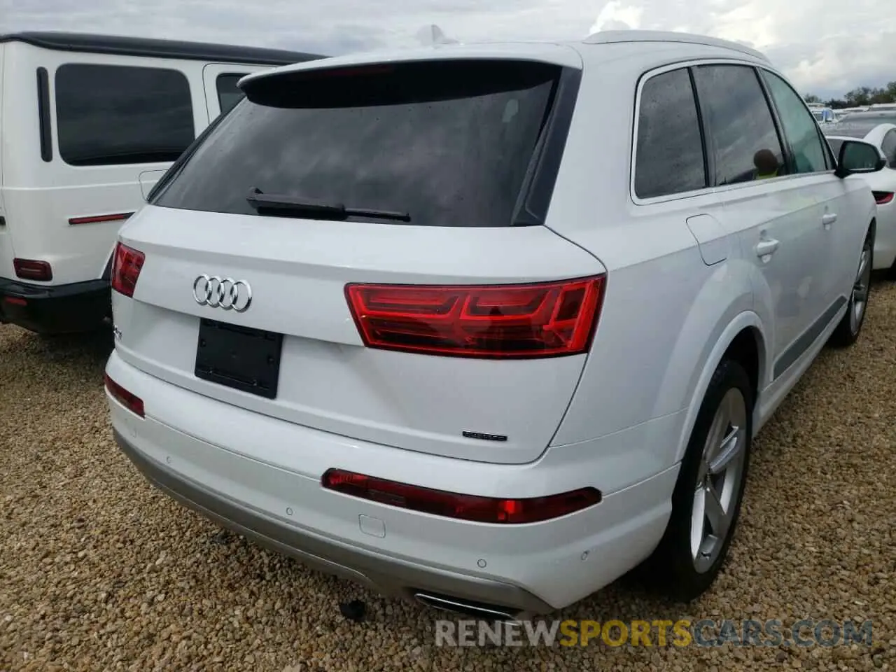 4 Фотография поврежденного автомобиля WA1VAAF76KD048735 AUDI Q7 2019