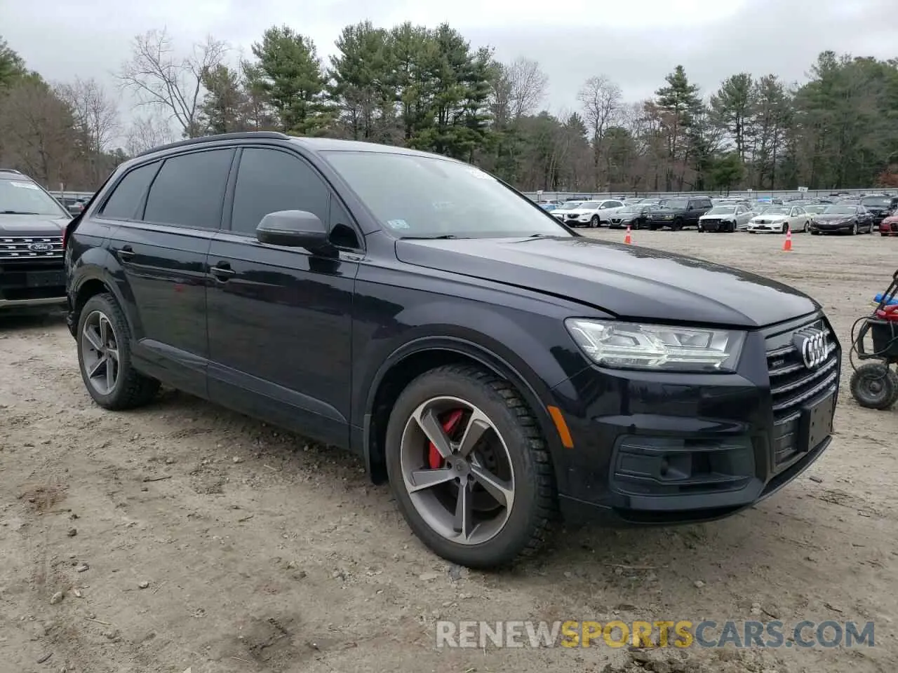 4 Фотография поврежденного автомобиля WA1VAAF77KD047609 AUDI Q7 2019