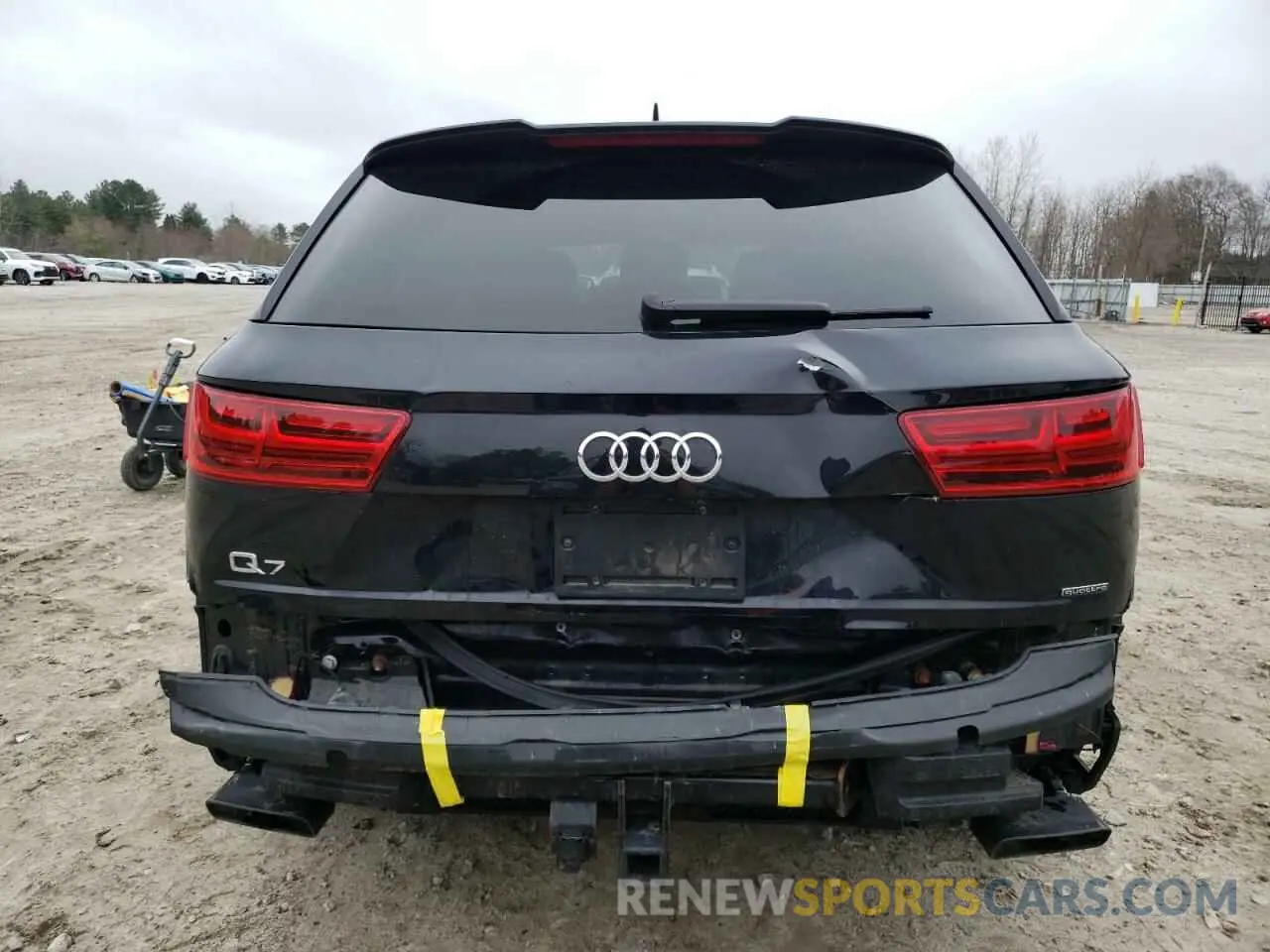 6 Фотография поврежденного автомобиля WA1VAAF77KD047609 AUDI Q7 2019