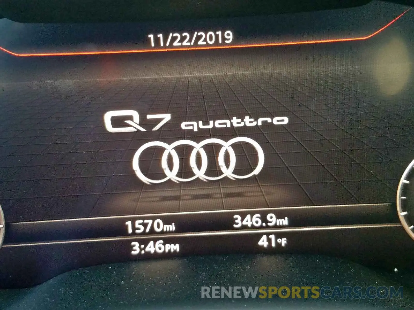 8 Photograph of a damaged car WA1VAAF79KD027846 AUDI Q7 2019