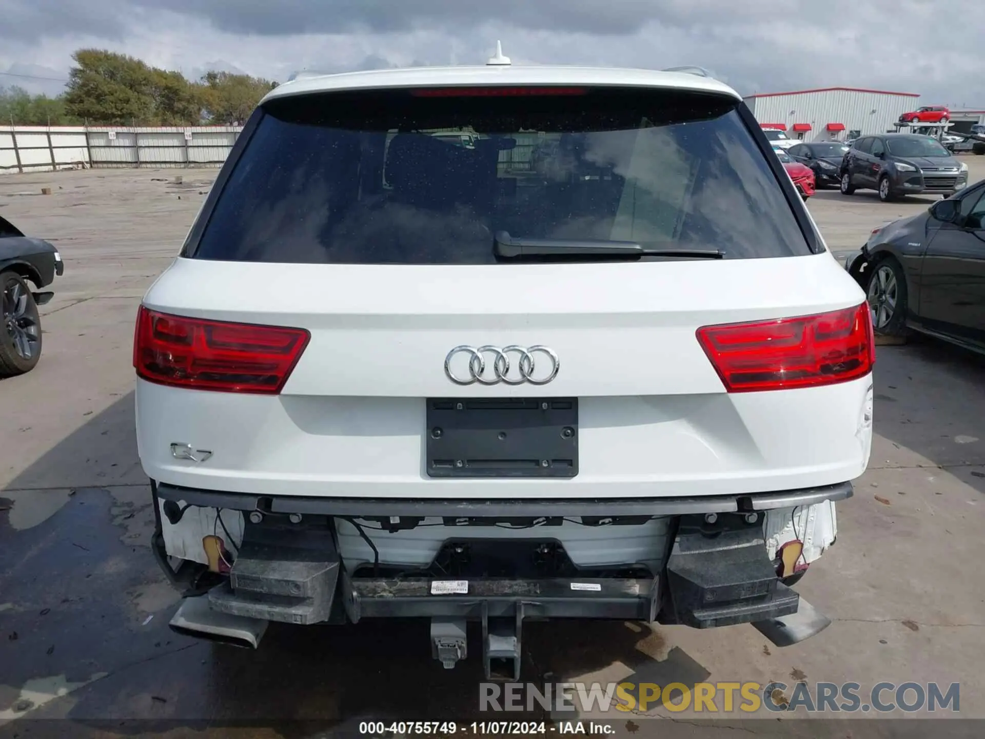 17 Фотография поврежденного автомобиля WA1VABF72KD024504 AUDI Q7 2019