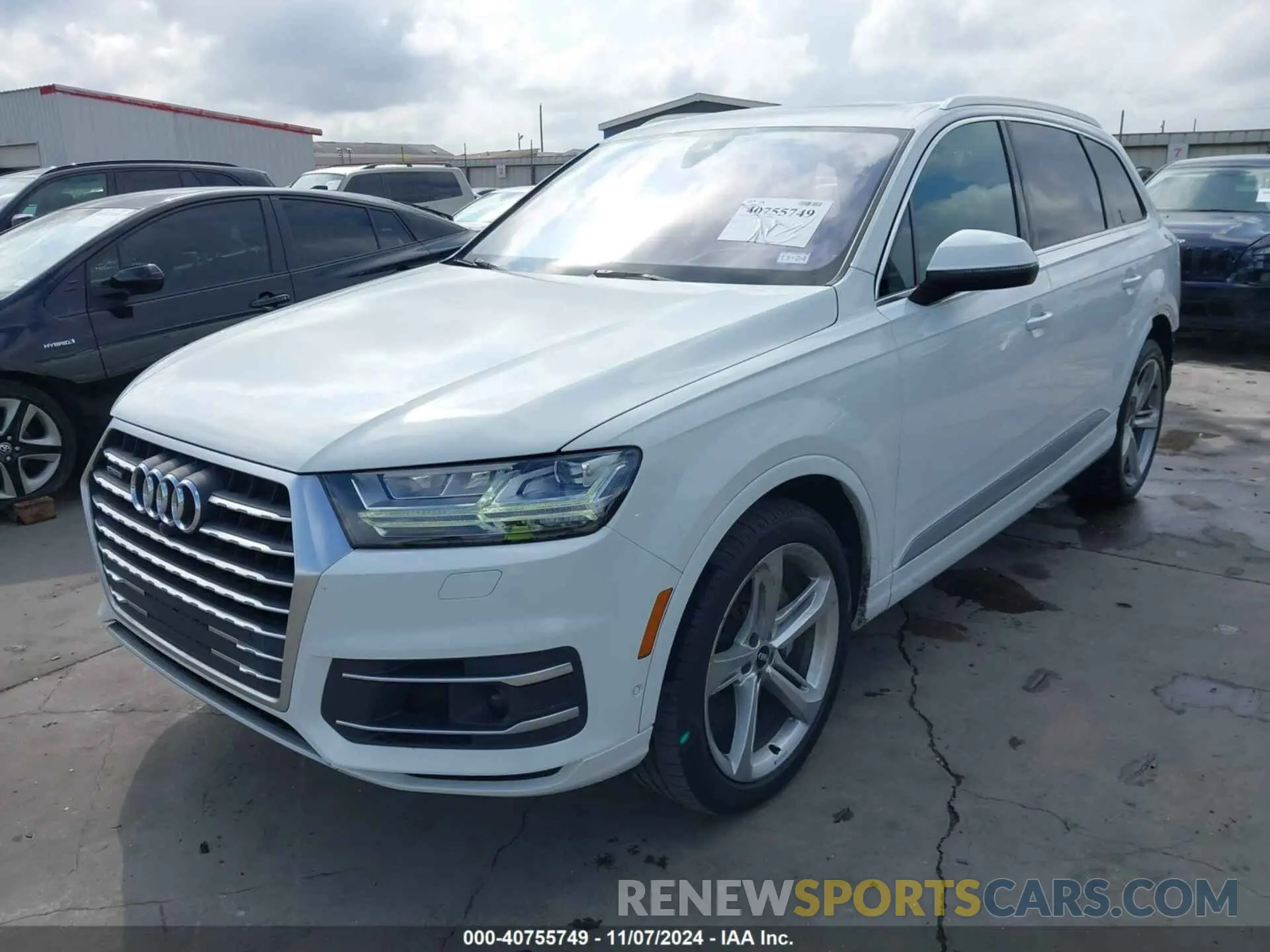 2 Фотография поврежденного автомобиля WA1VABF72KD024504 AUDI Q7 2019