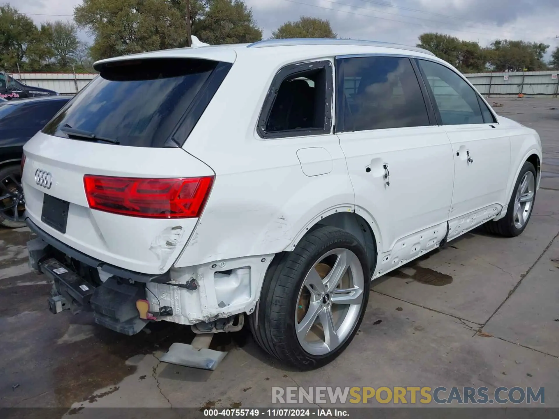 6 Фотография поврежденного автомобиля WA1VABF72KD024504 AUDI Q7 2019