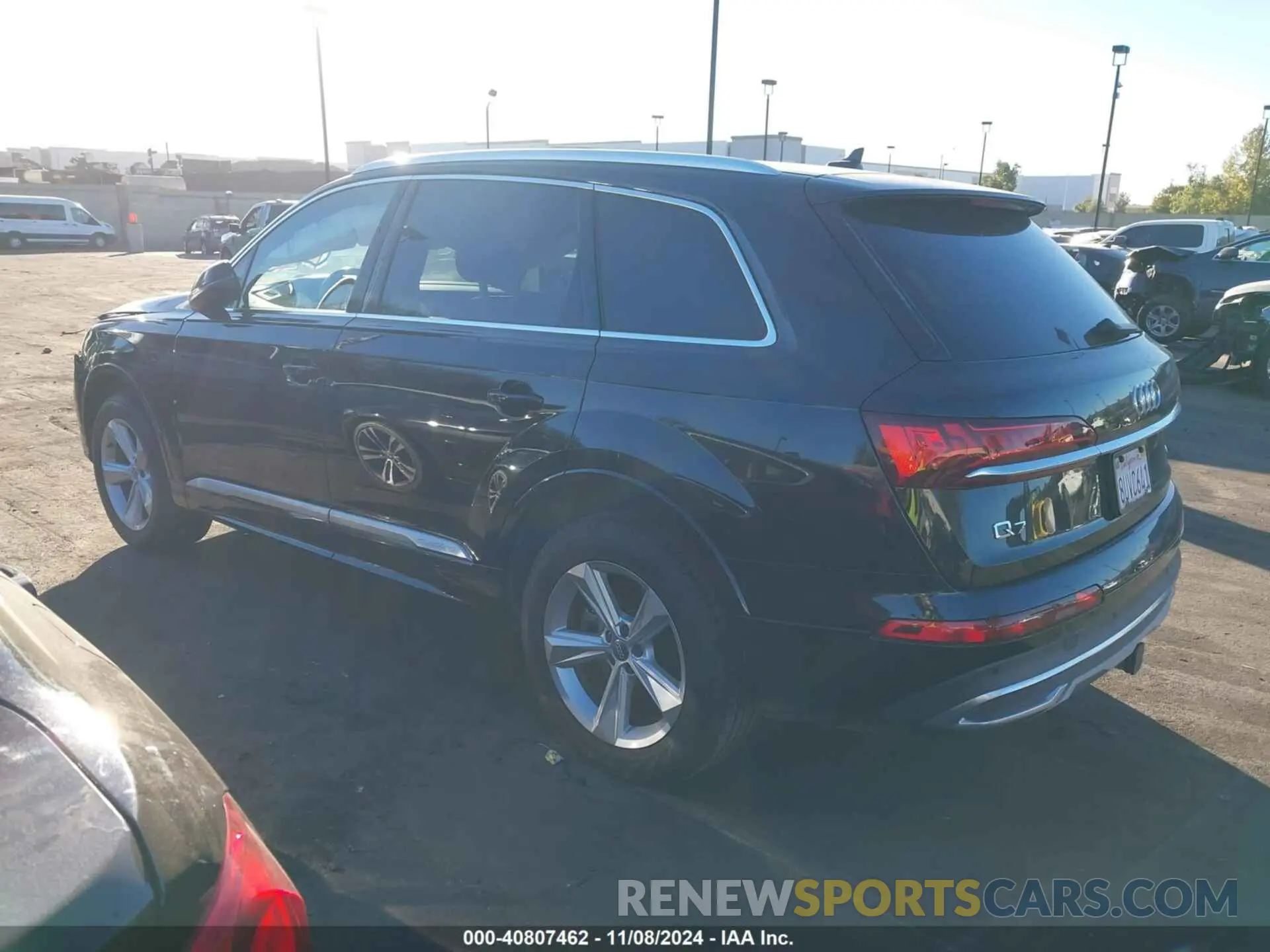 3 Фотография поврежденного автомобиля WA1AJAF75LD008520 AUDI Q7 2020