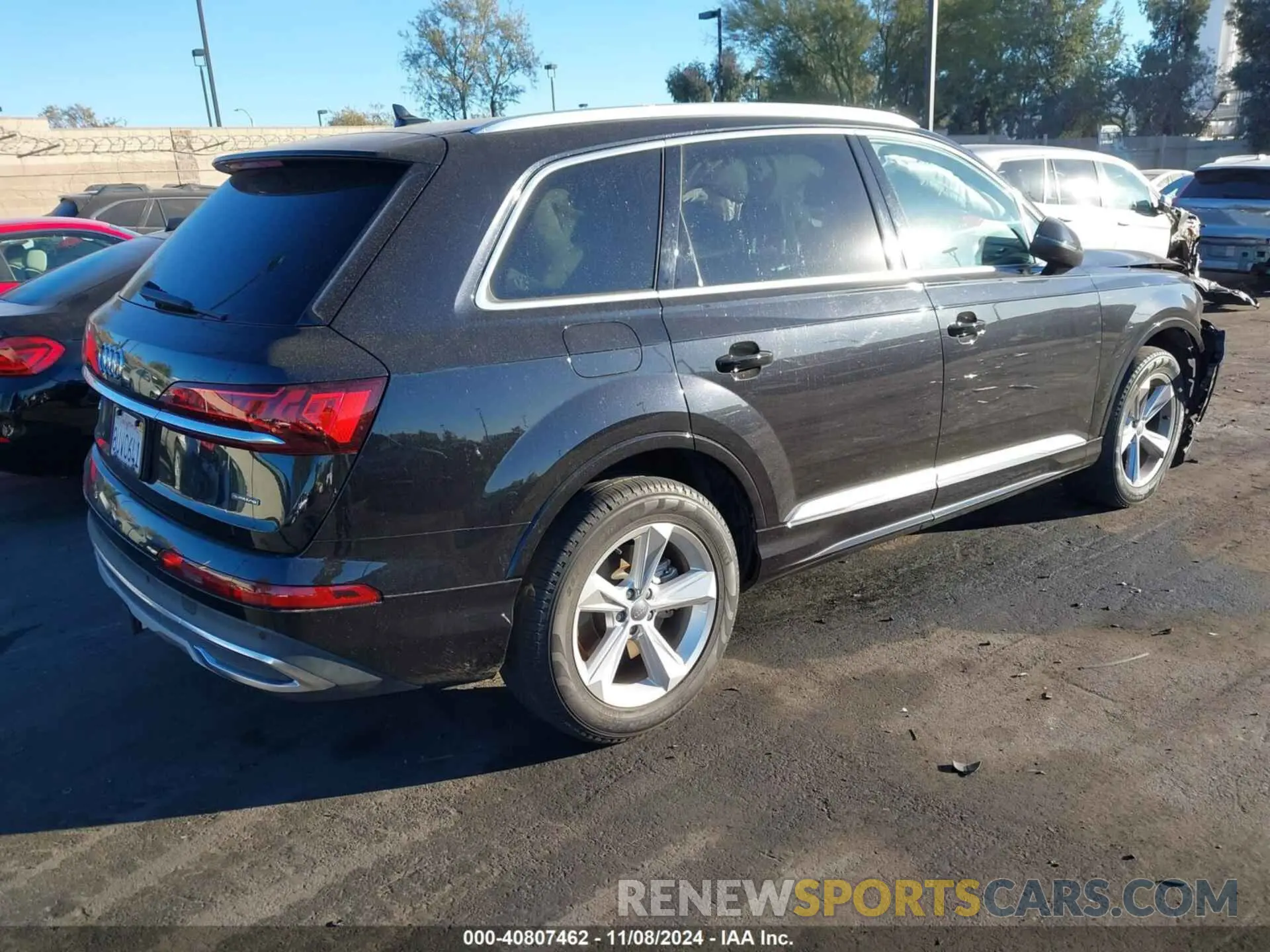 4 Фотография поврежденного автомобиля WA1AJAF75LD008520 AUDI Q7 2020