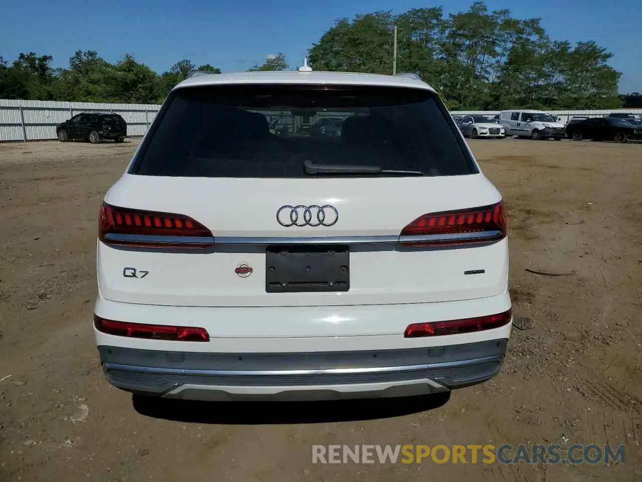 6 Photograph of a damaged car WA1AJAF7XLD011977 AUDI Q7 2020