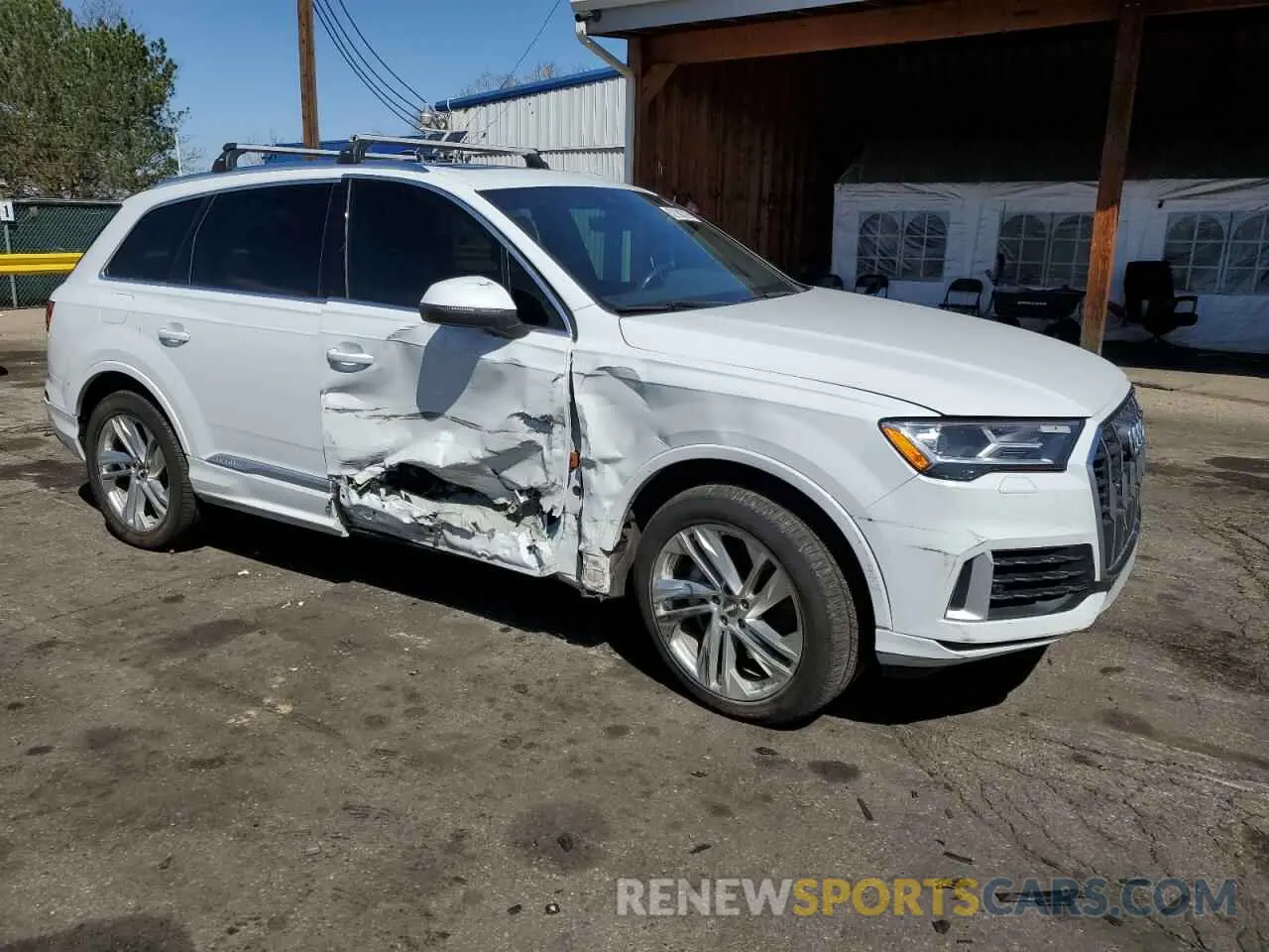 4 Фотография поврежденного автомобиля WA1AXAF70LD010822 AUDI Q7 2020