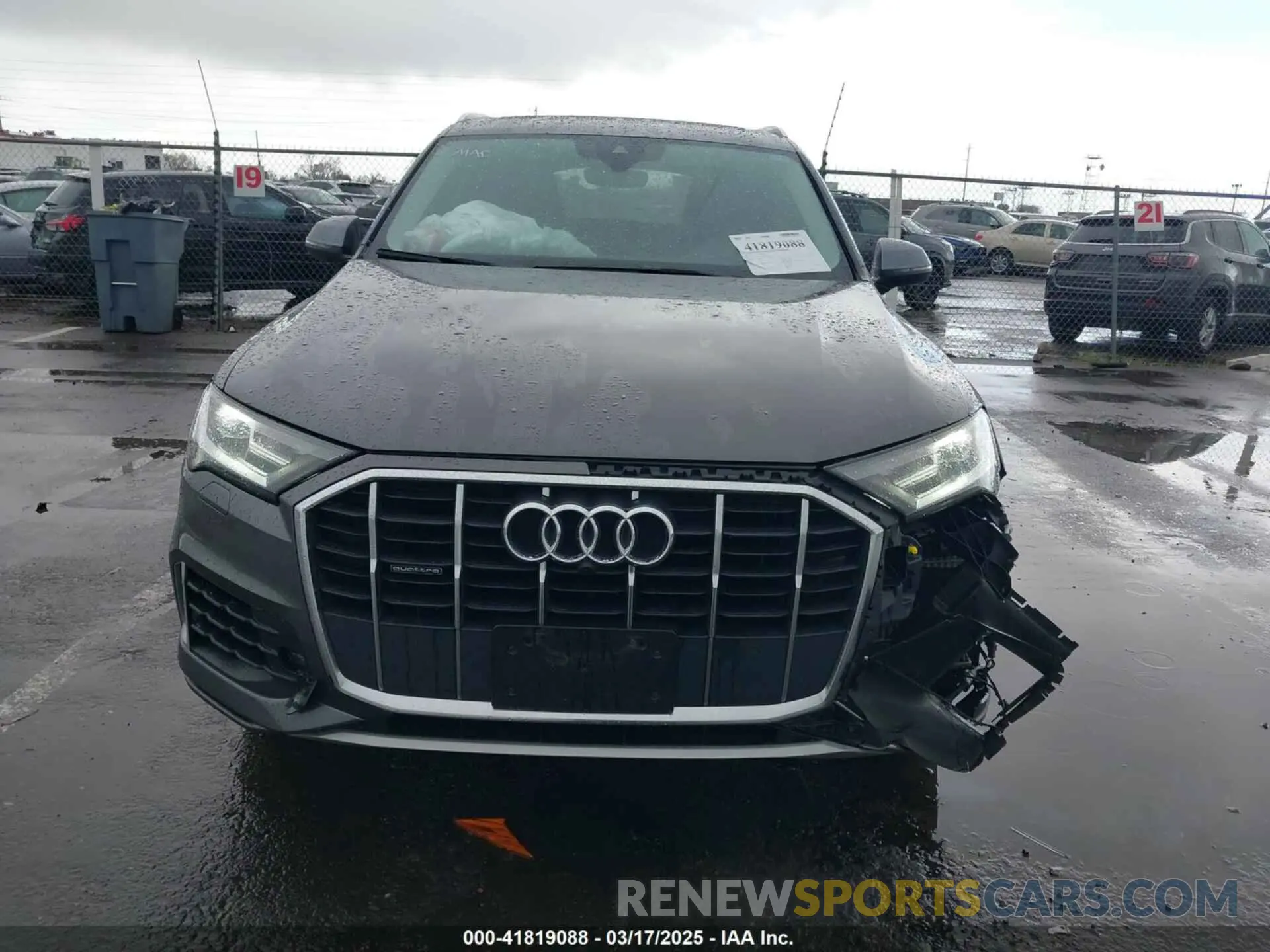 12 Photograph of a damaged car WA1AXAF77LD003544 AUDI Q7 2020