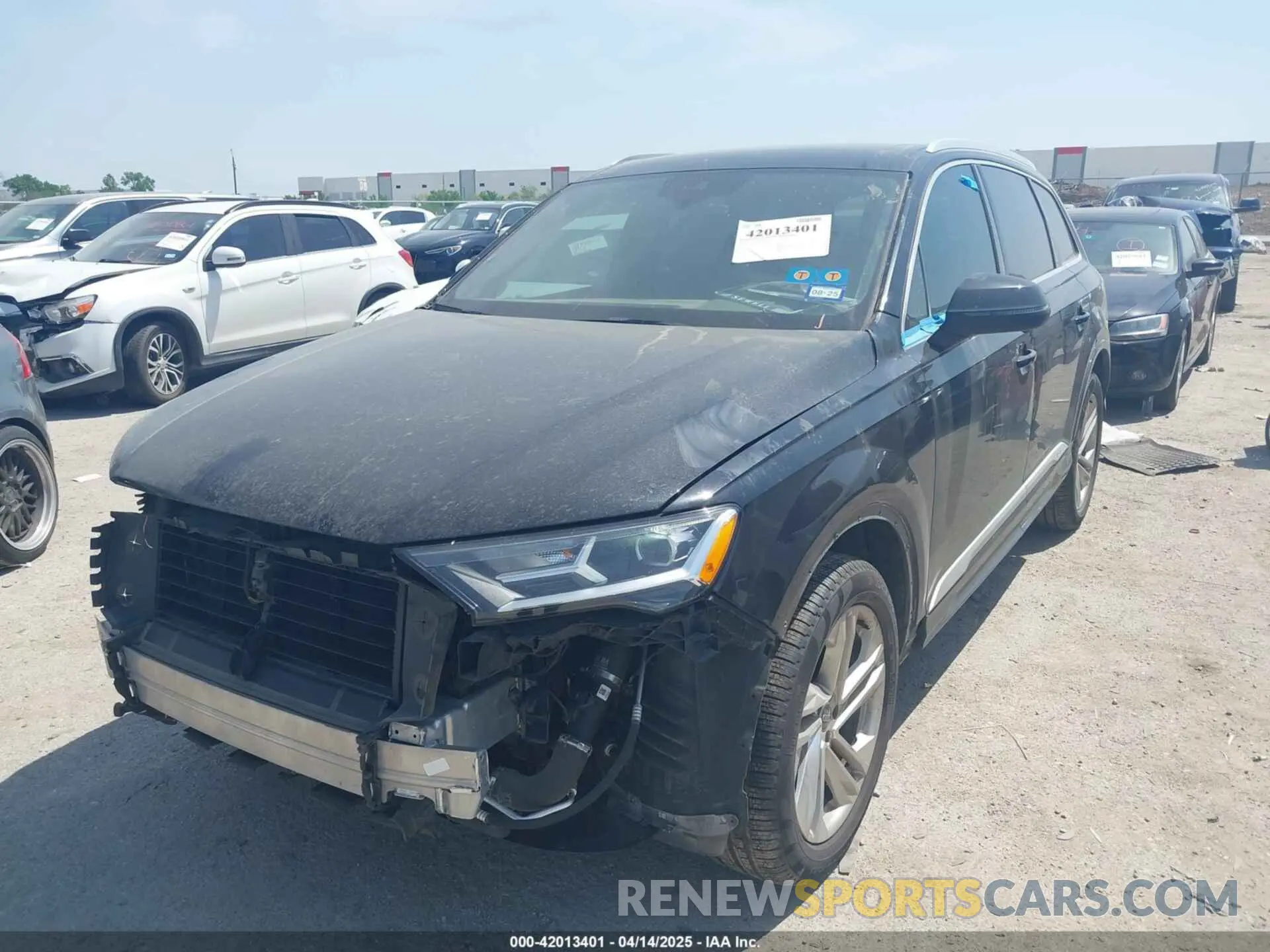 2 Фотография поврежденного автомобиля WA1LJAF76LD010317 AUDI Q7 2020
