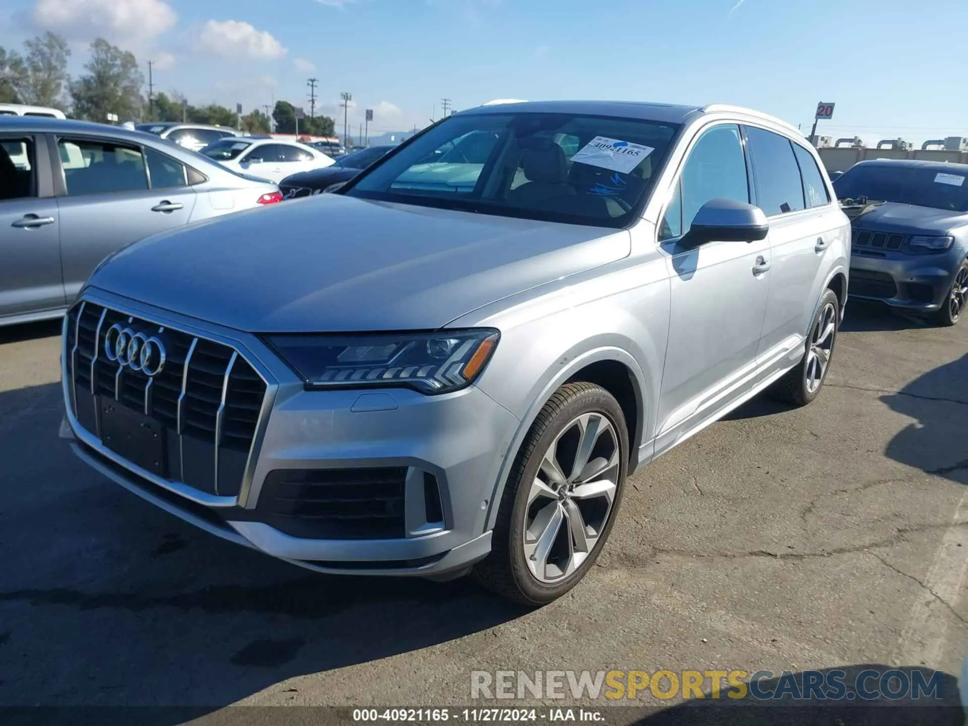 2 Фотография поврежденного автомобиля WA1LXAF71LD013253 AUDI Q7 2020