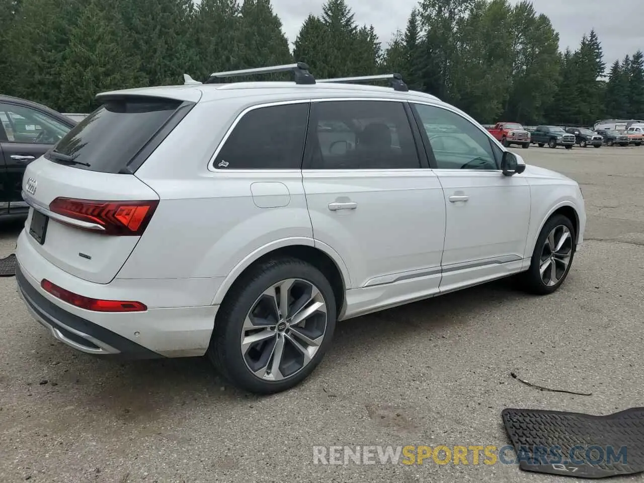 3 Фотография поврежденного автомобиля WA1LXAF73LD012623 AUDI Q7 2020