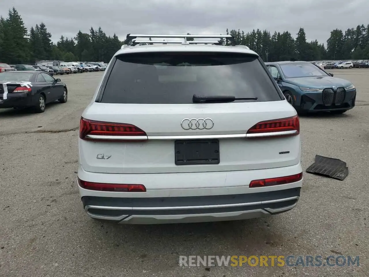 6 Фотография поврежденного автомобиля WA1LXAF73LD012623 AUDI Q7 2020