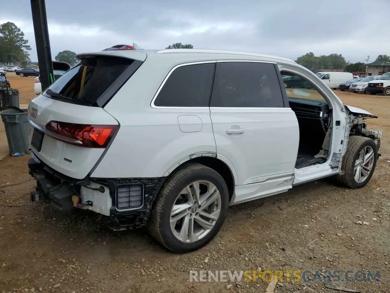 3 Фотография поврежденного автомобиля WA1LXAF76LD000580 AUDI Q7 2020