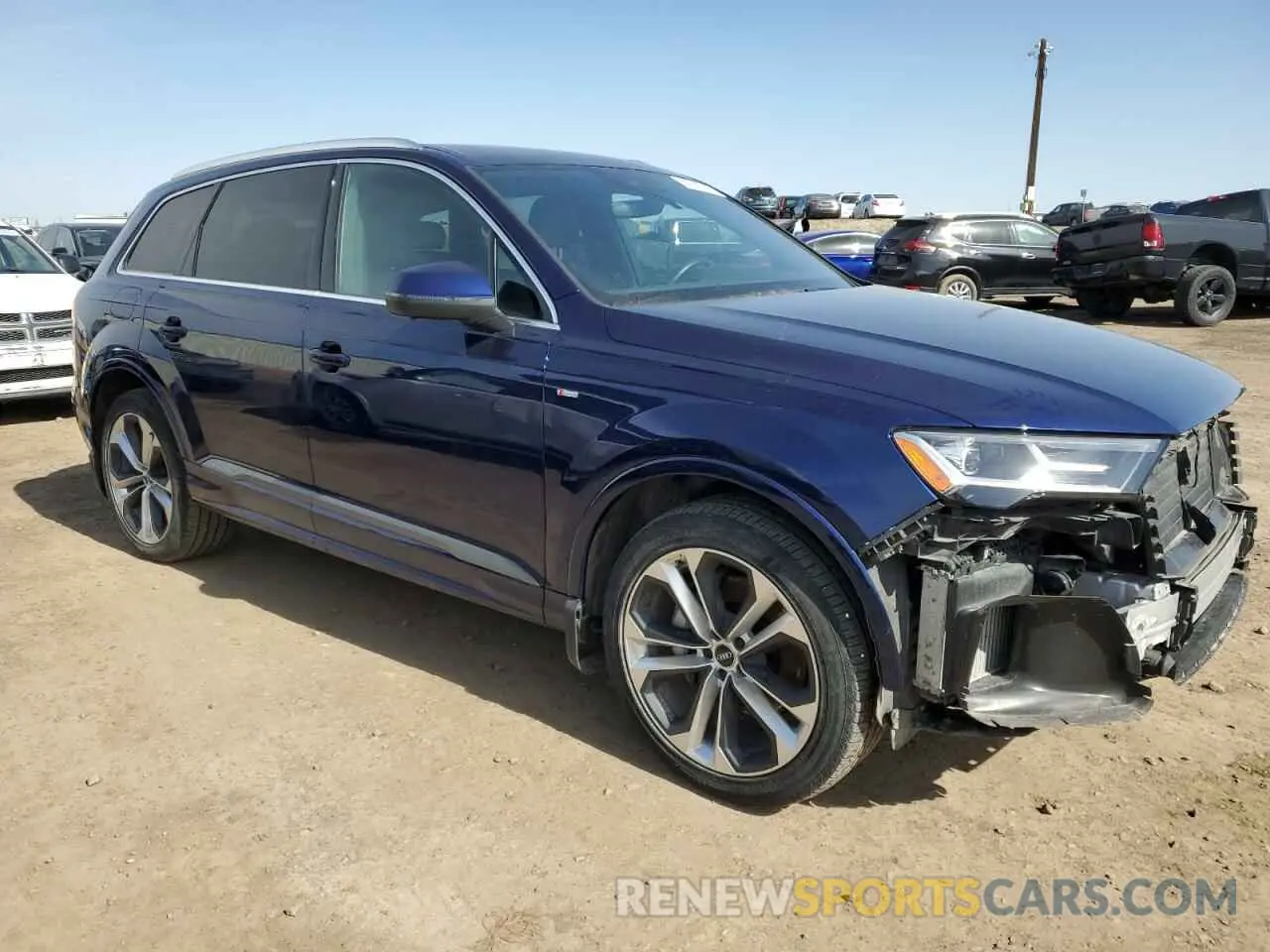4 Фотография поврежденного автомобиля WA1MXAF7XLD005060 AUDI Q7 2020