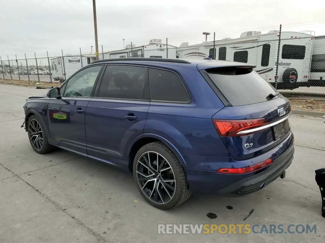2 Фотография поврежденного автомобиля WA1VXAF72LD008104 AUDI Q7 2020