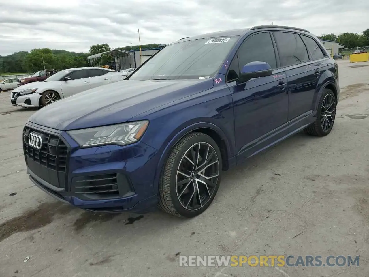 1 Photograph of a damaged car WA1VXAF75LD007965 AUDI Q7 2020
