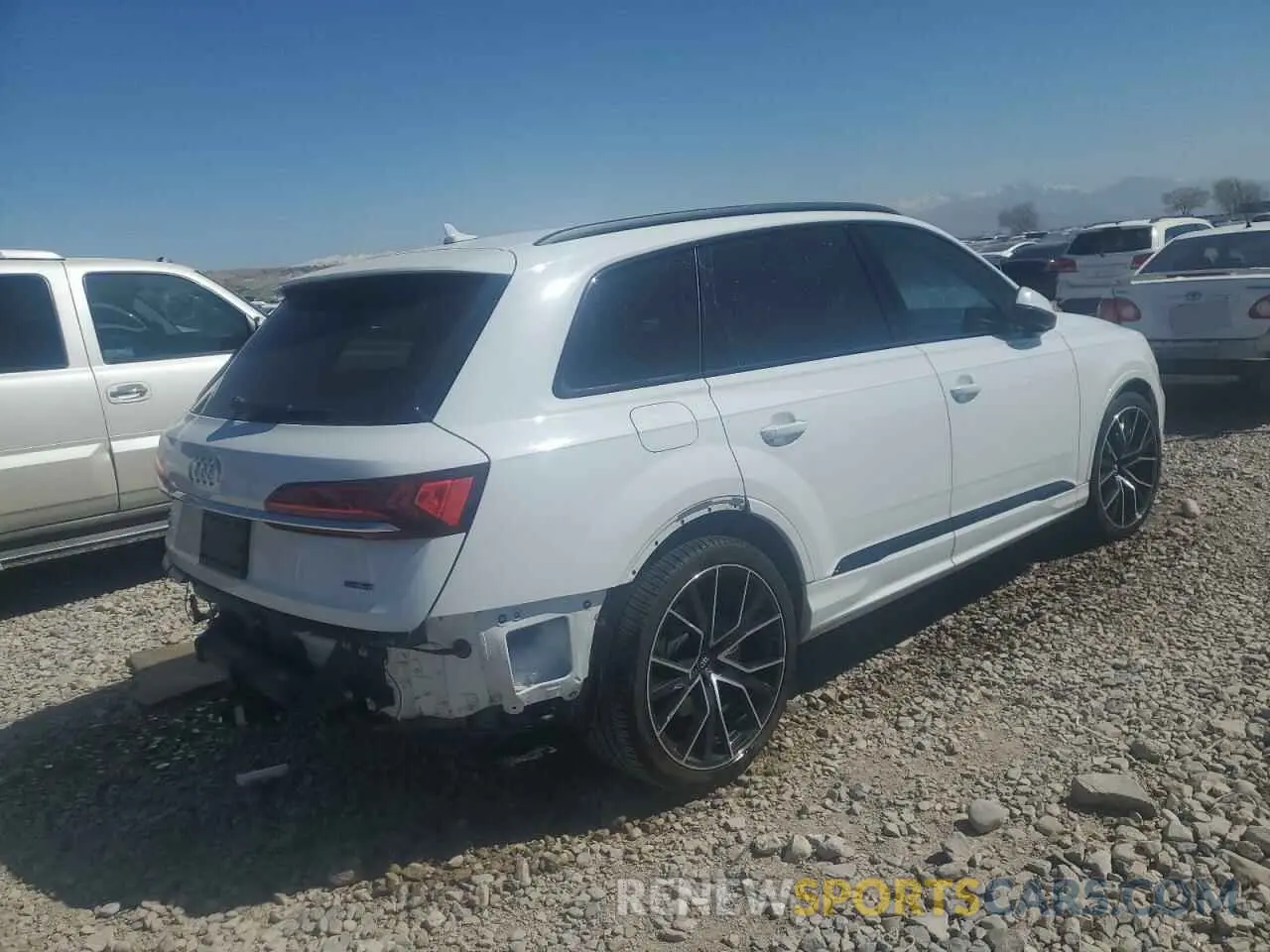 3 Фотография поврежденного автомобиля WA1VXAF77LD003058 AUDI Q7 2020