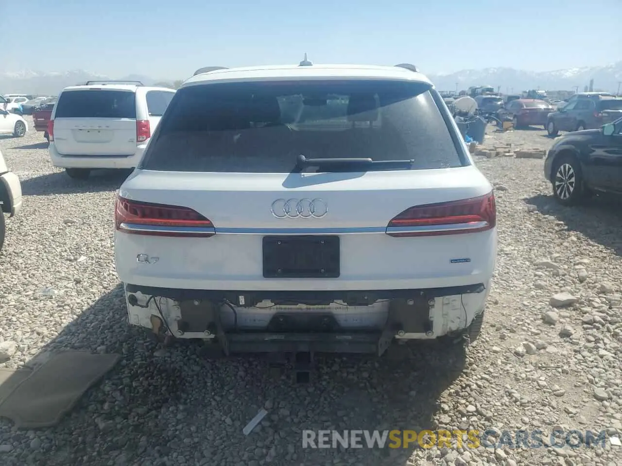 6 Фотография поврежденного автомобиля WA1VXAF77LD003058 AUDI Q7 2020