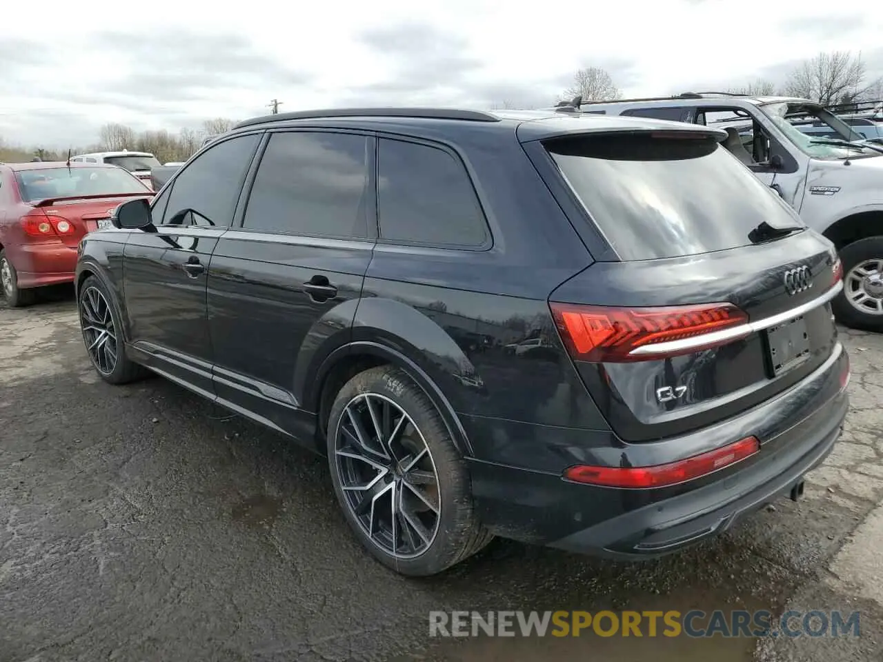 2 Фотография поврежденного автомобиля WA1VXAF7XLD008853 AUDI Q7 2020