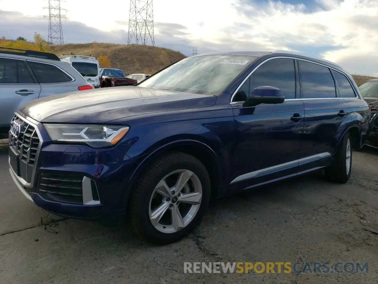 1 Фотография поврежденного автомобиля WA1AJAF71MD019919 AUDI Q7 2021