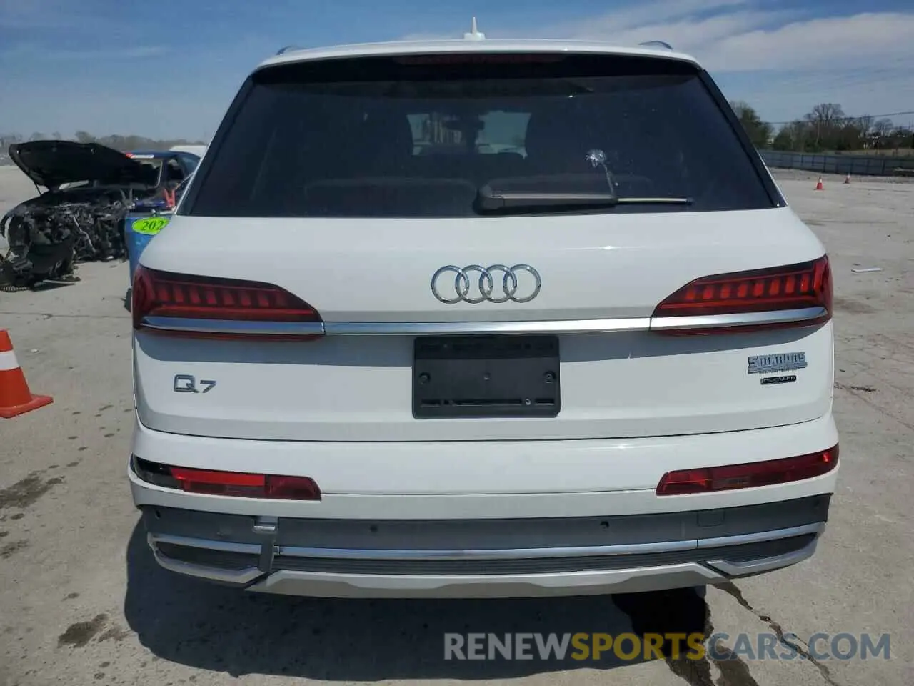 6 Photograph of a damaged car WA1AJAF72MD028774 AUDI Q7 2021