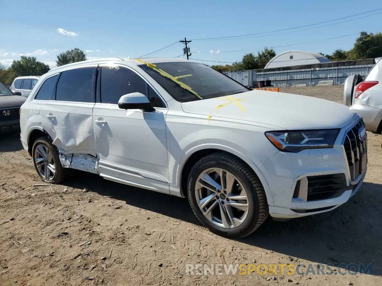4 Photograph of a damaged car WA1AJAF73MD018108 AUDI Q7 2021