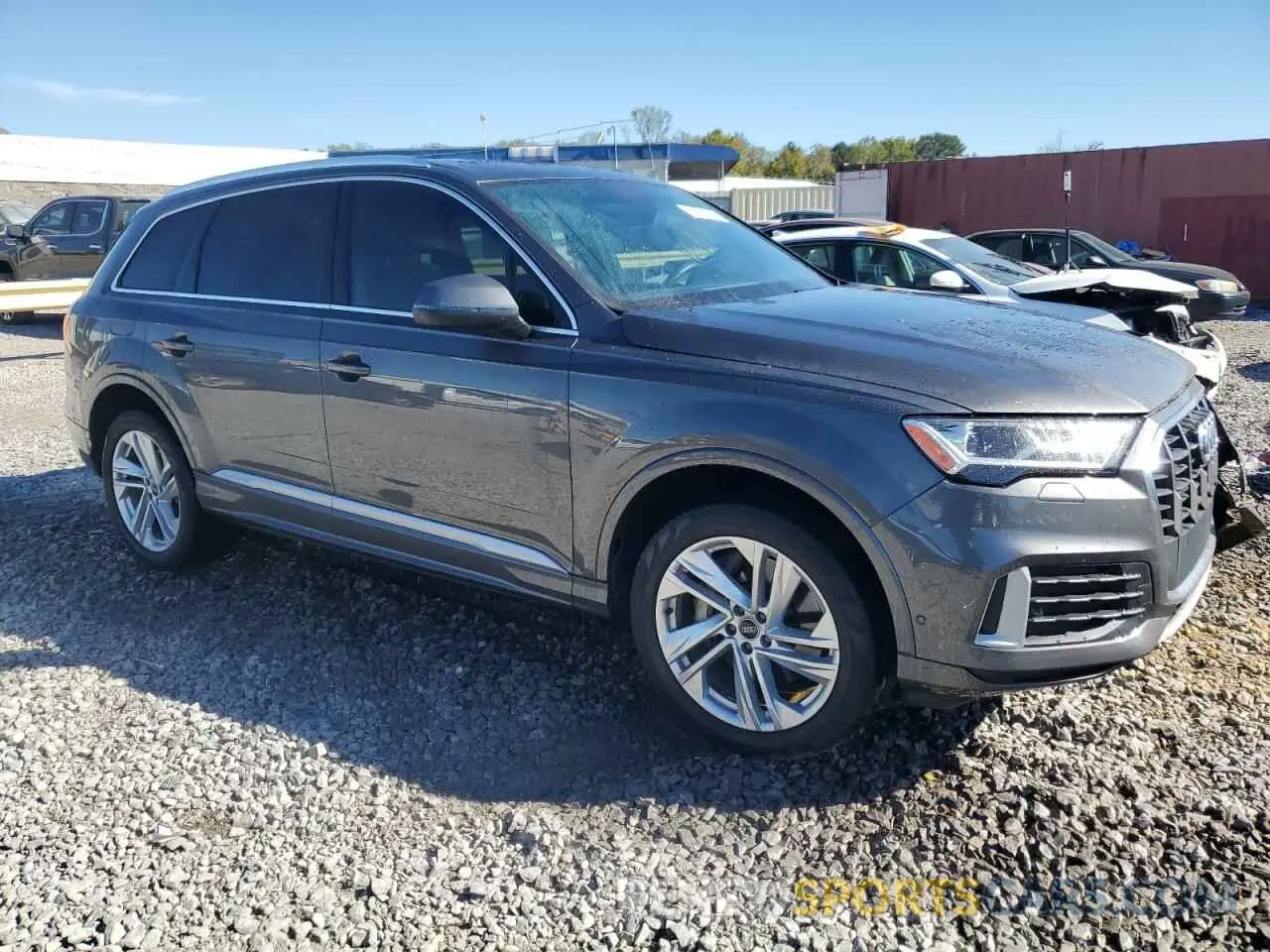 4 Фотография поврежденного автомобиля WA1AJAF74MD034060 AUDI Q7 2021