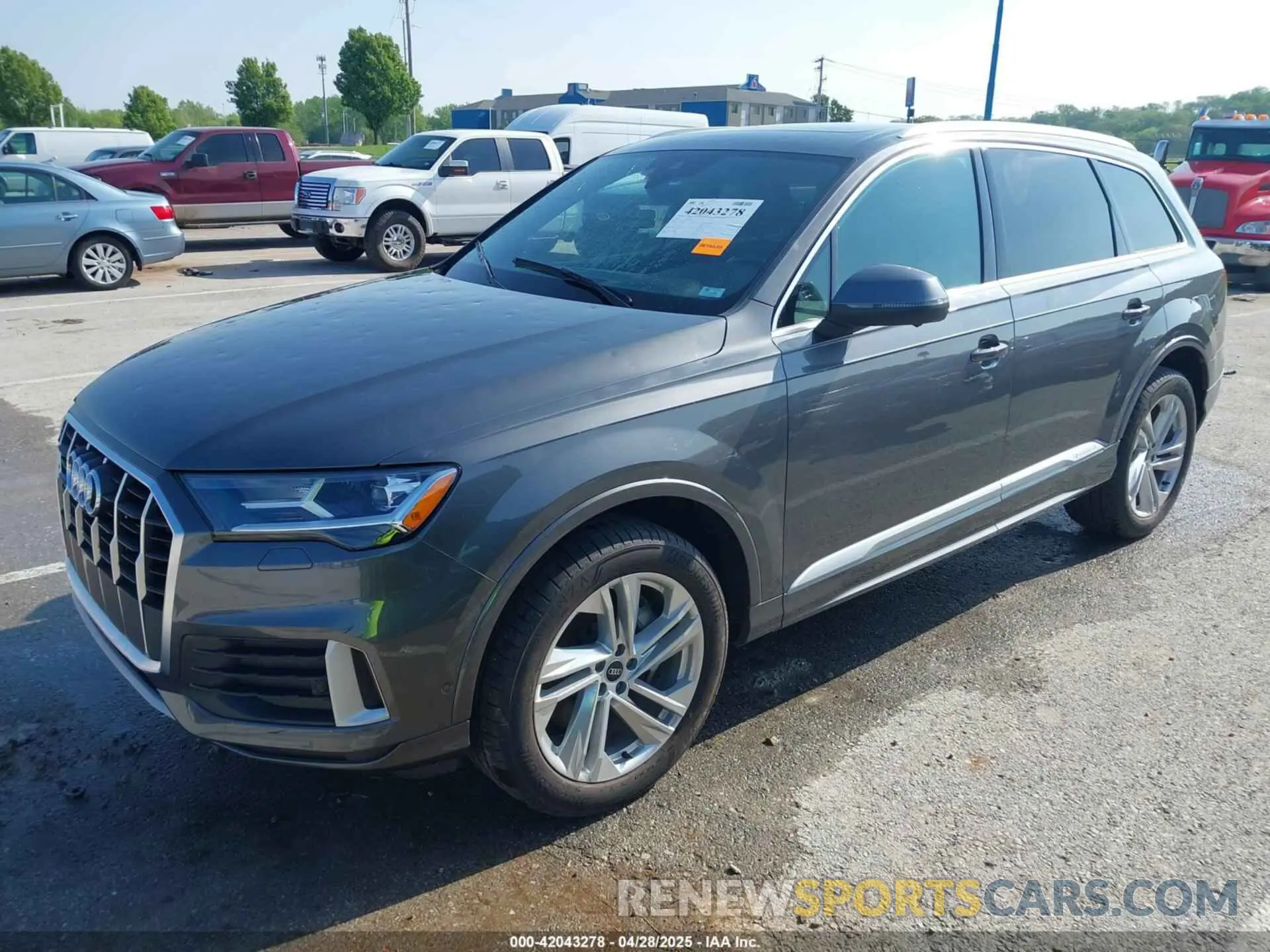 2 Photograph of a damaged car WA1AJAF77MD025059 AUDI Q7 2021