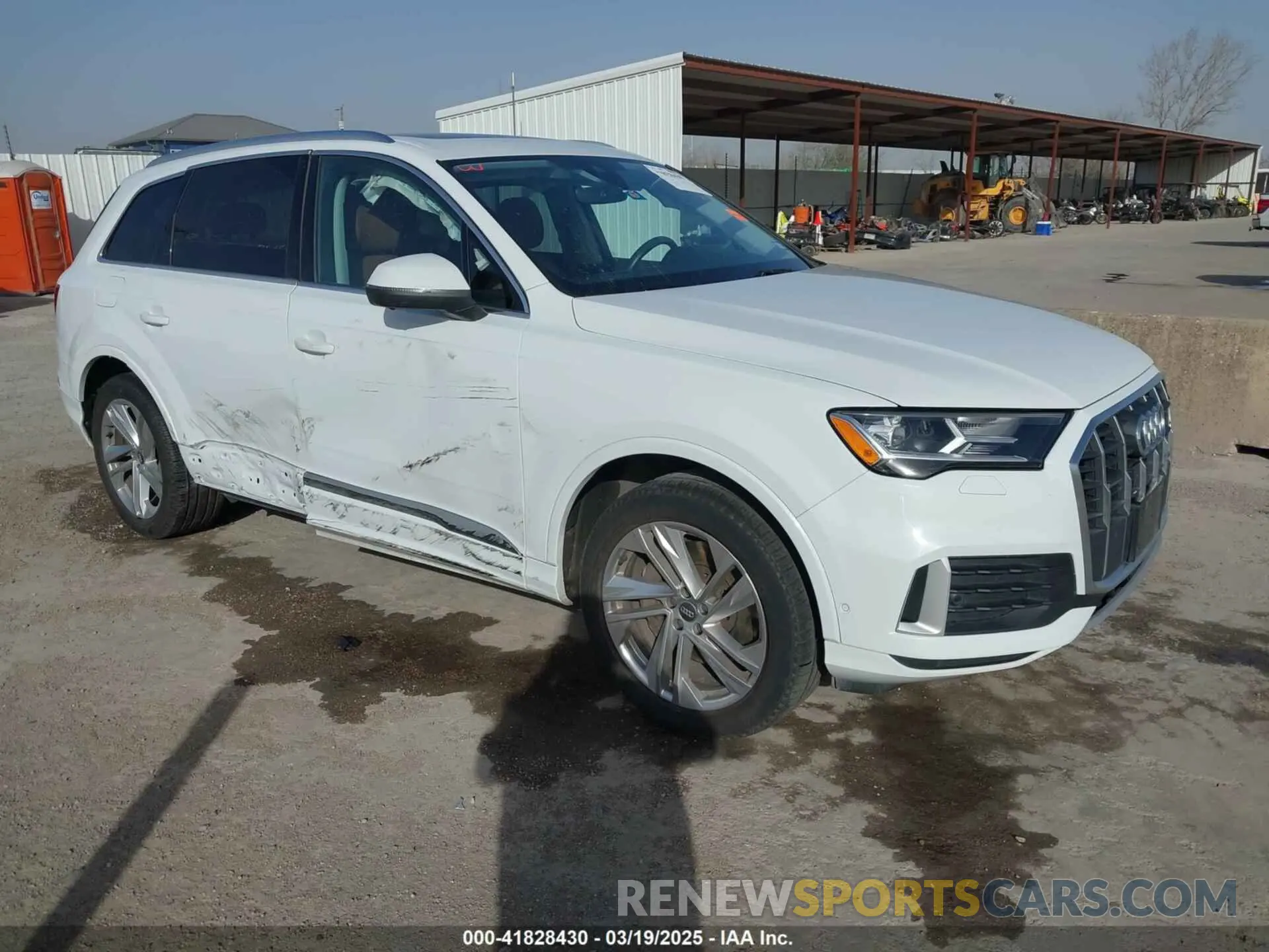 1 Photograph of a damaged car WA1AJAF78MD010196 AUDI Q7 2021