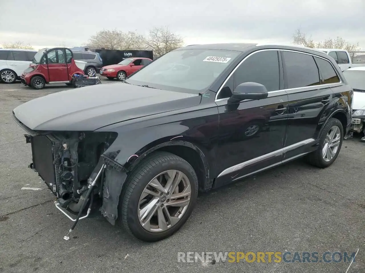 1 Photograph of a damaged car WA1AJAF79MD000163 AUDI Q7 2021