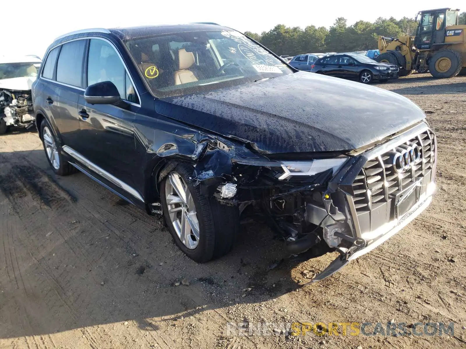 1 Фотография поврежденного автомобиля WA1AJAF7XMD014637 AUDI Q7 2021