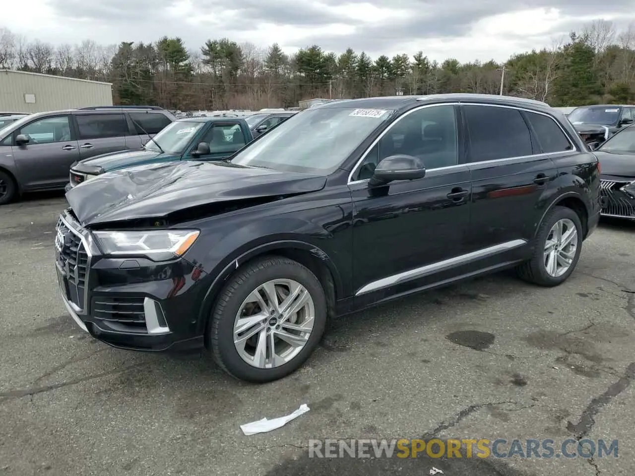 1 Photograph of a damaged car WA1AXAF76MD016948 AUDI Q7 2021