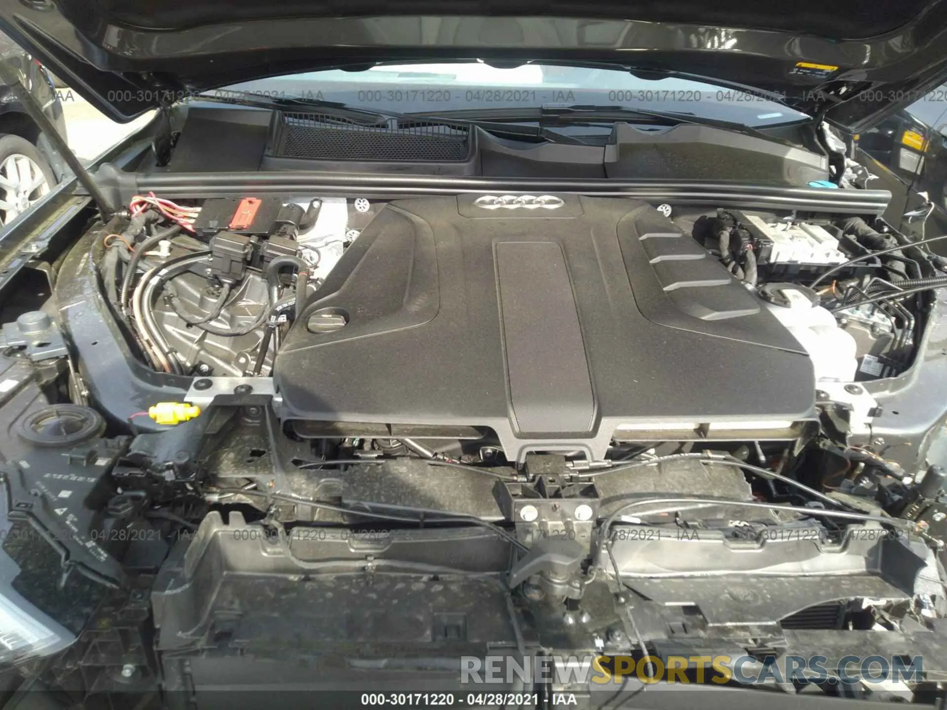 10 Photograph of a damaged car WA1LJAF74MD011211 AUDI Q7 2021