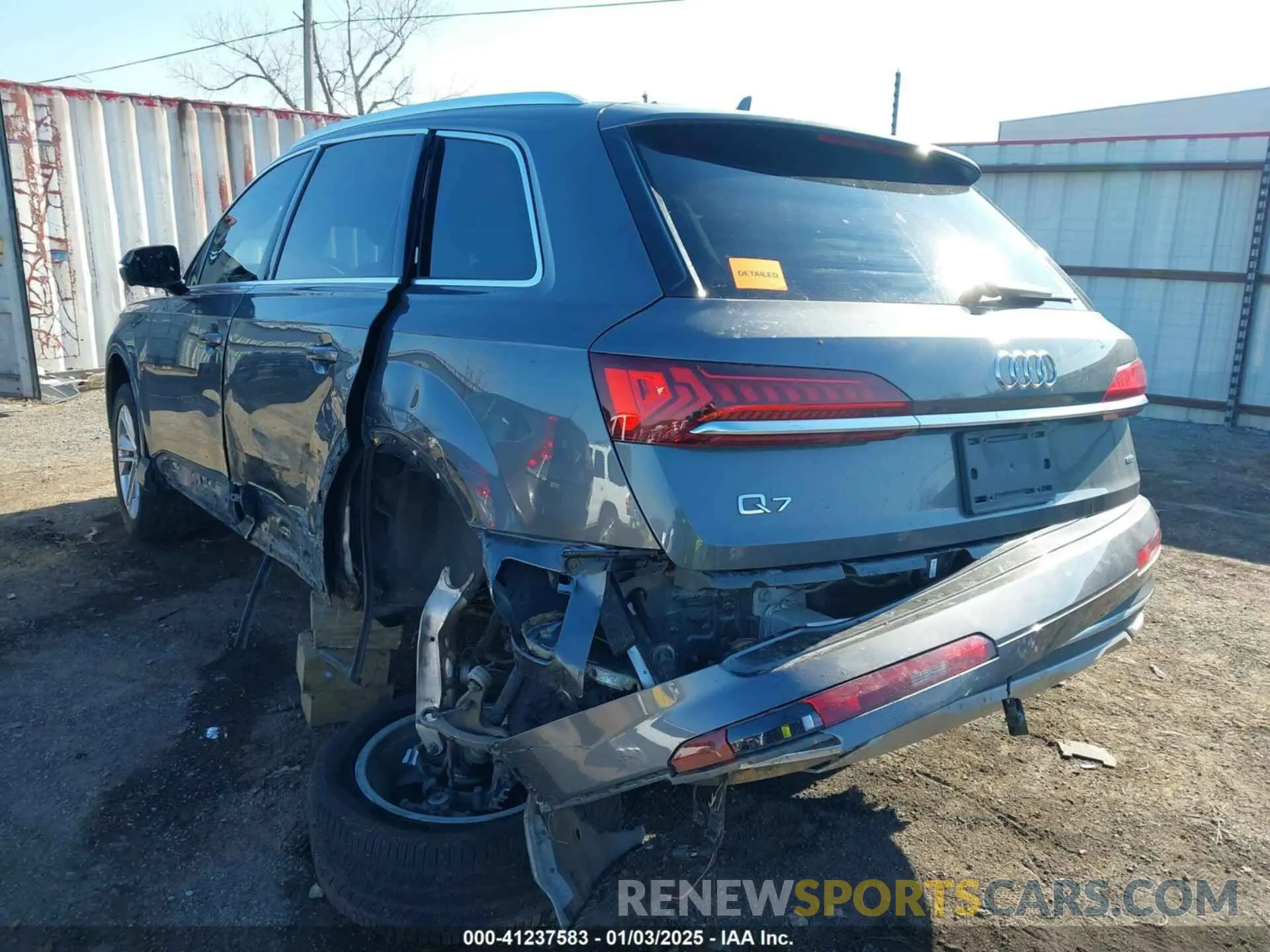 3 Фотография поврежденного автомобиля WA1LJAF75MD028759 AUDI Q7 2021