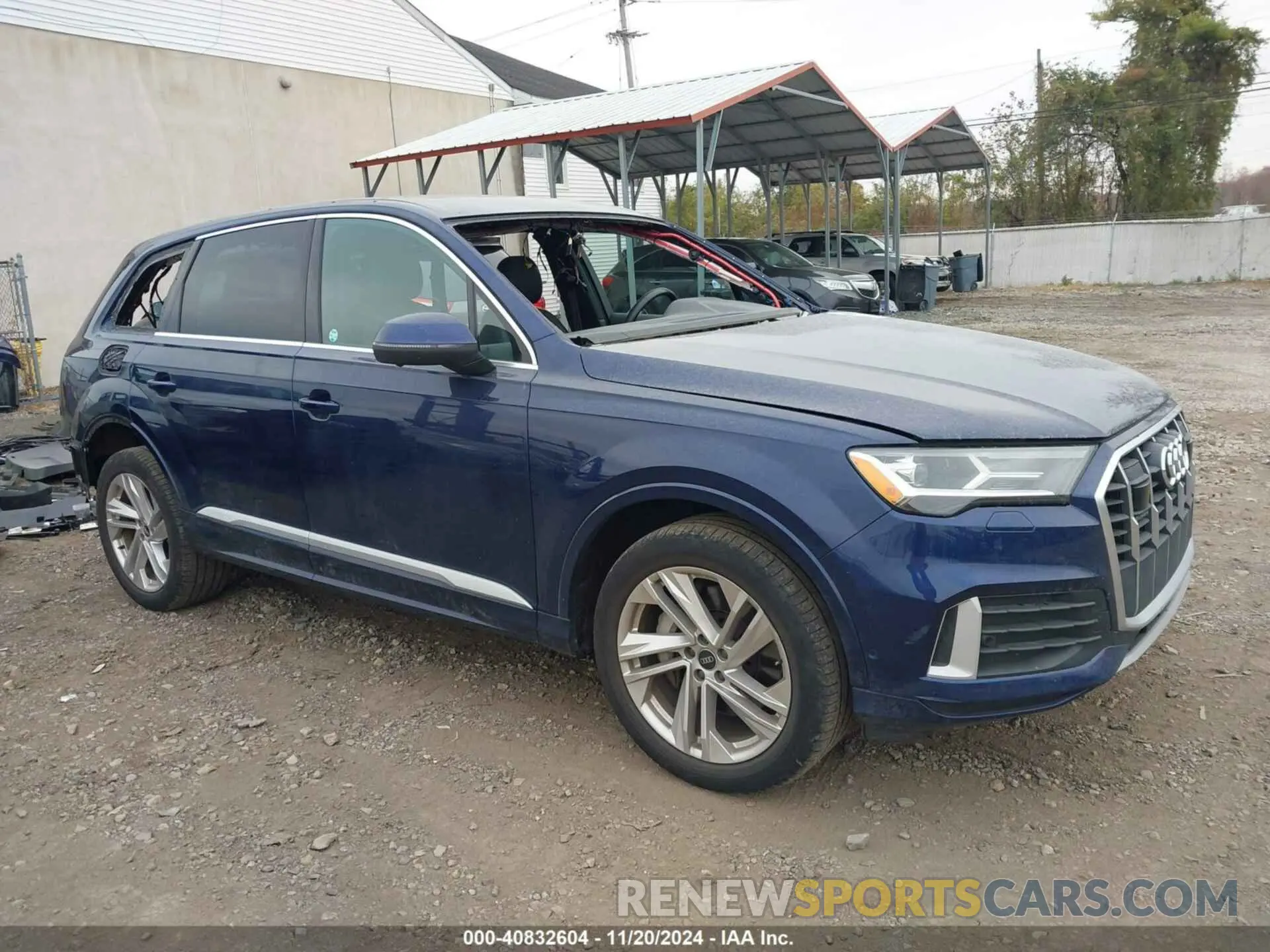 1 Фотография поврежденного автомобиля WA1LJAF75MD035209 AUDI Q7 2021
