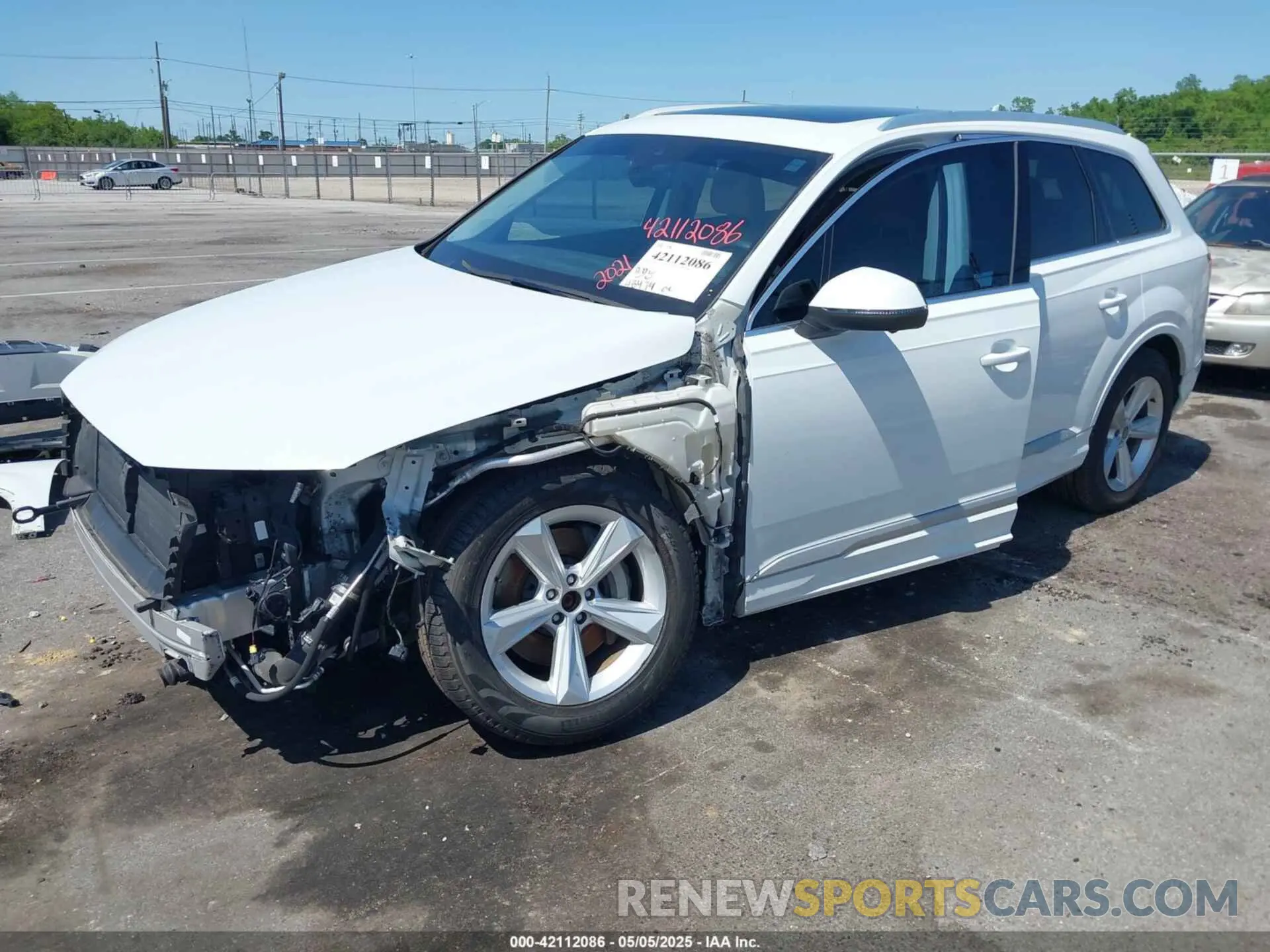 6 Фотография поврежденного автомобиля WA1LJAF78MD011440 AUDI Q7 2021