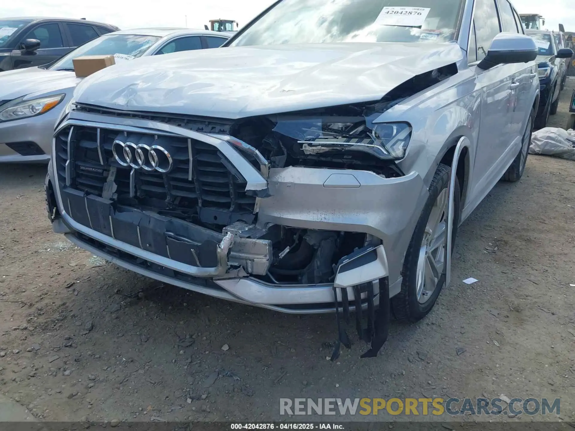 6 Photograph of a damaged car WA1LJBF73MD035506 AUDI Q7 2021