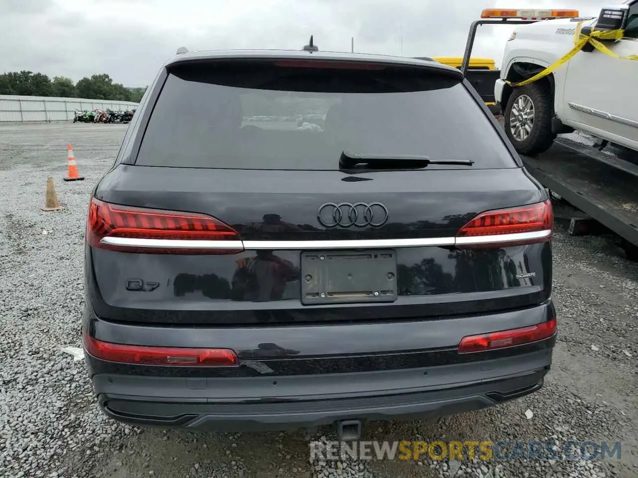 6 Photograph of a damaged car WA1LXAF70MD035519 AUDI Q7 2021