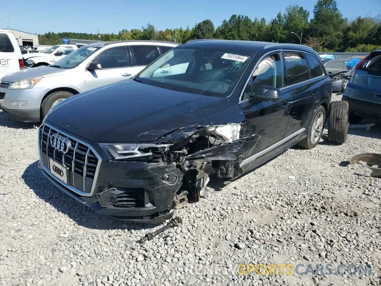 1 Фотография поврежденного автомобиля WA1LXAF71MD018518 AUDI Q7 2021