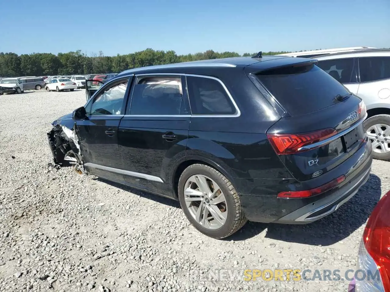 2 Фотография поврежденного автомобиля WA1LXAF71MD018518 AUDI Q7 2021