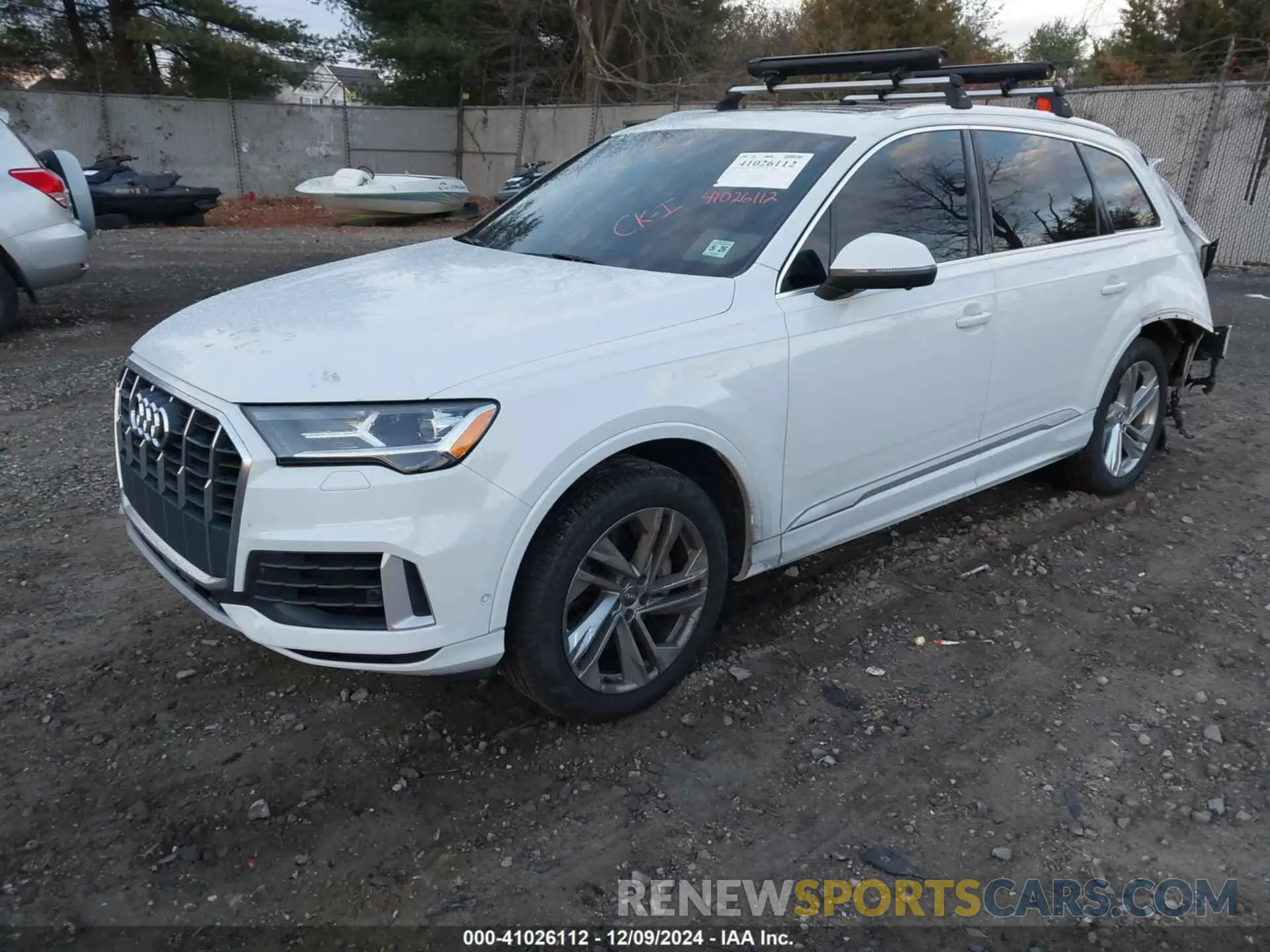 2 Фотография поврежденного автомобиля WA1LXAF73MD010789 AUDI Q7 2021
