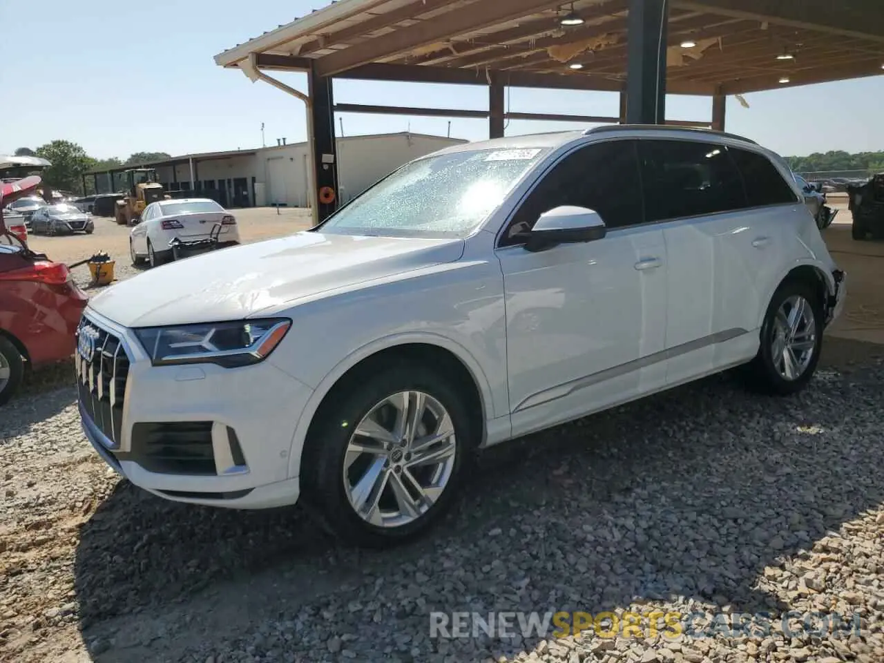 1 Фотография поврежденного автомобиля WA1LXAF74MD036012 AUDI Q7 2021