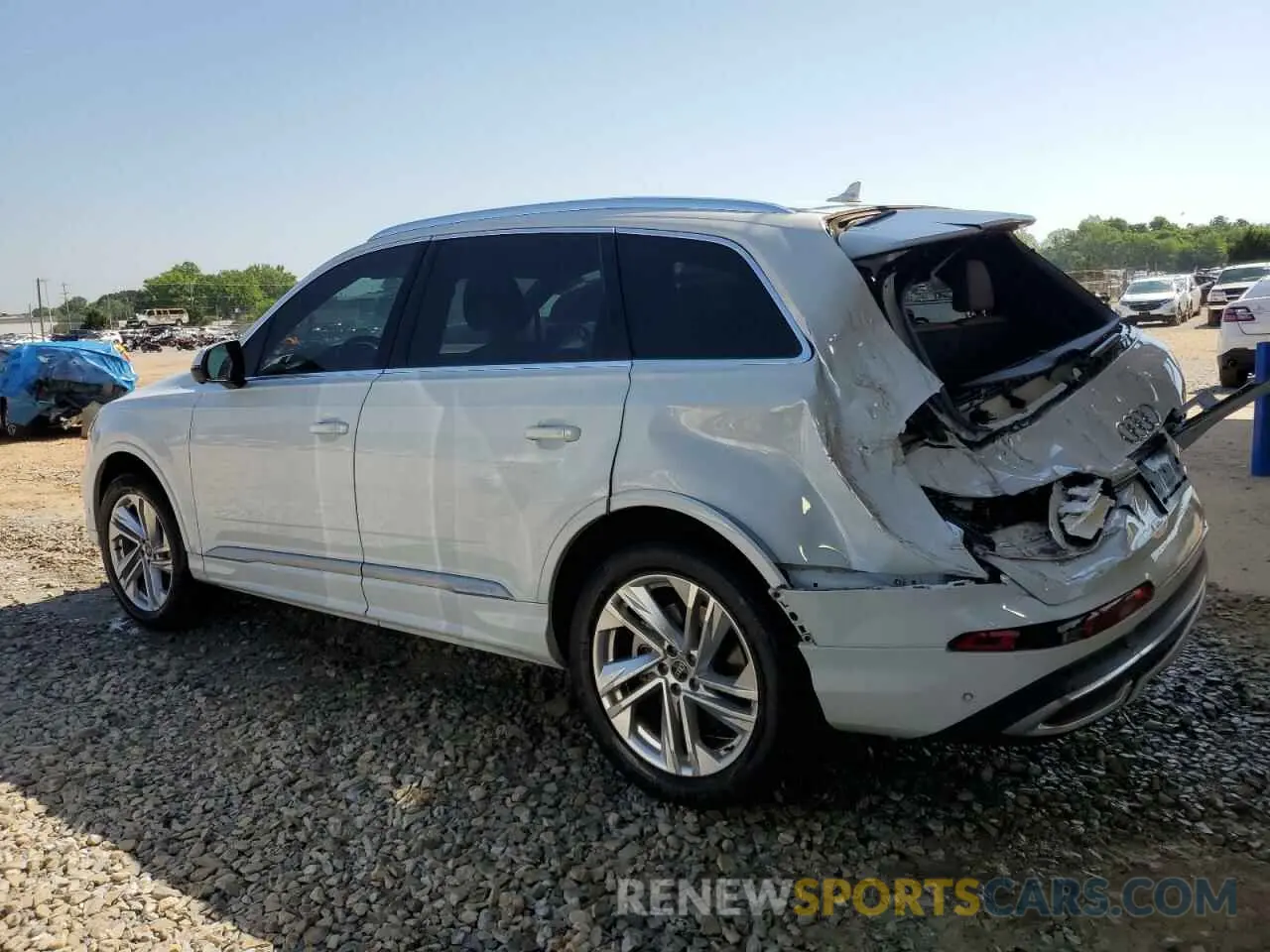 2 Фотография поврежденного автомобиля WA1LXAF74MD036012 AUDI Q7 2021