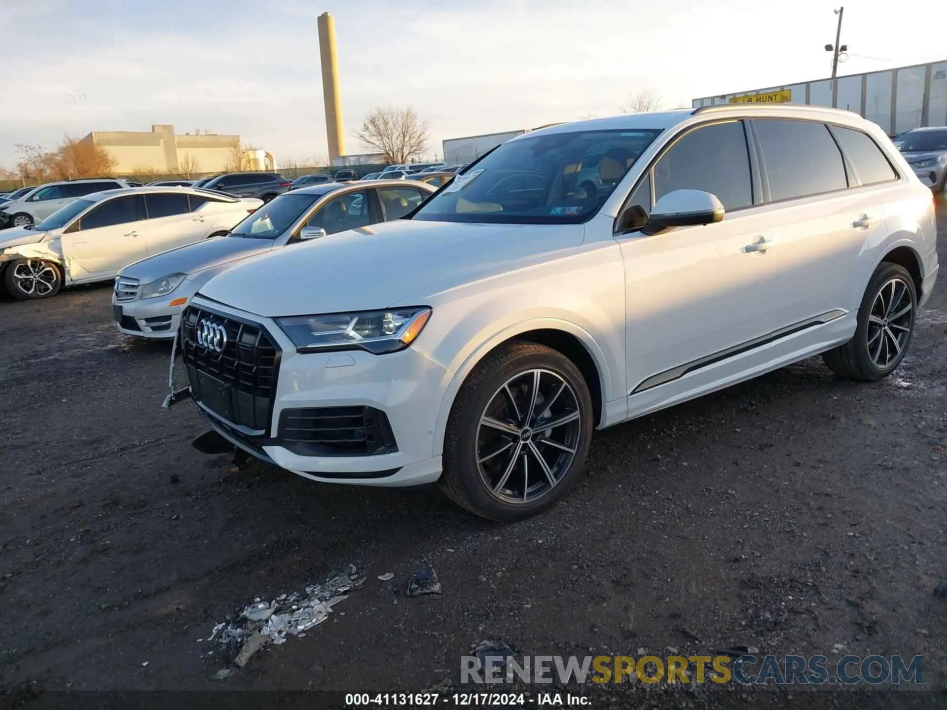 2 Фотография поврежденного автомобиля WA1LXAF75MD020465 AUDI Q7 2021