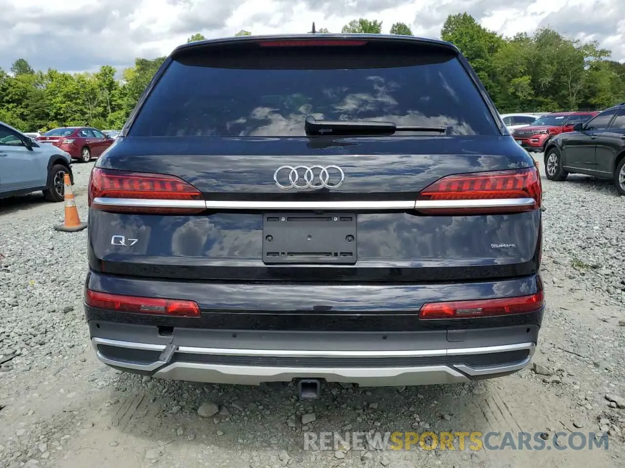 6 Photograph of a damaged car WA1LXAF78MD039107 AUDI Q7 2021