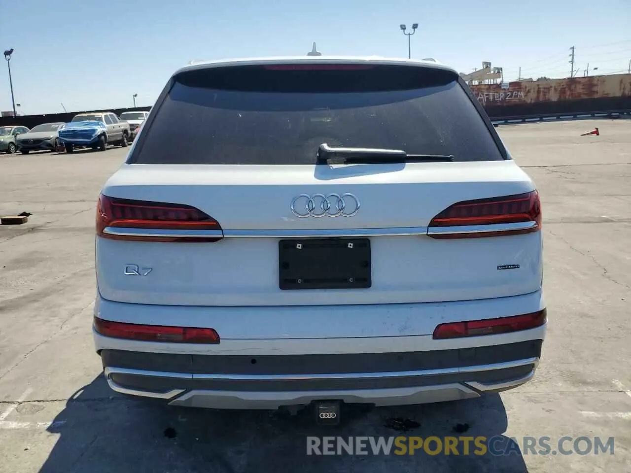 6 Фотография поврежденного автомобиля WA1LXAF7XMD016671 AUDI Q7 2021